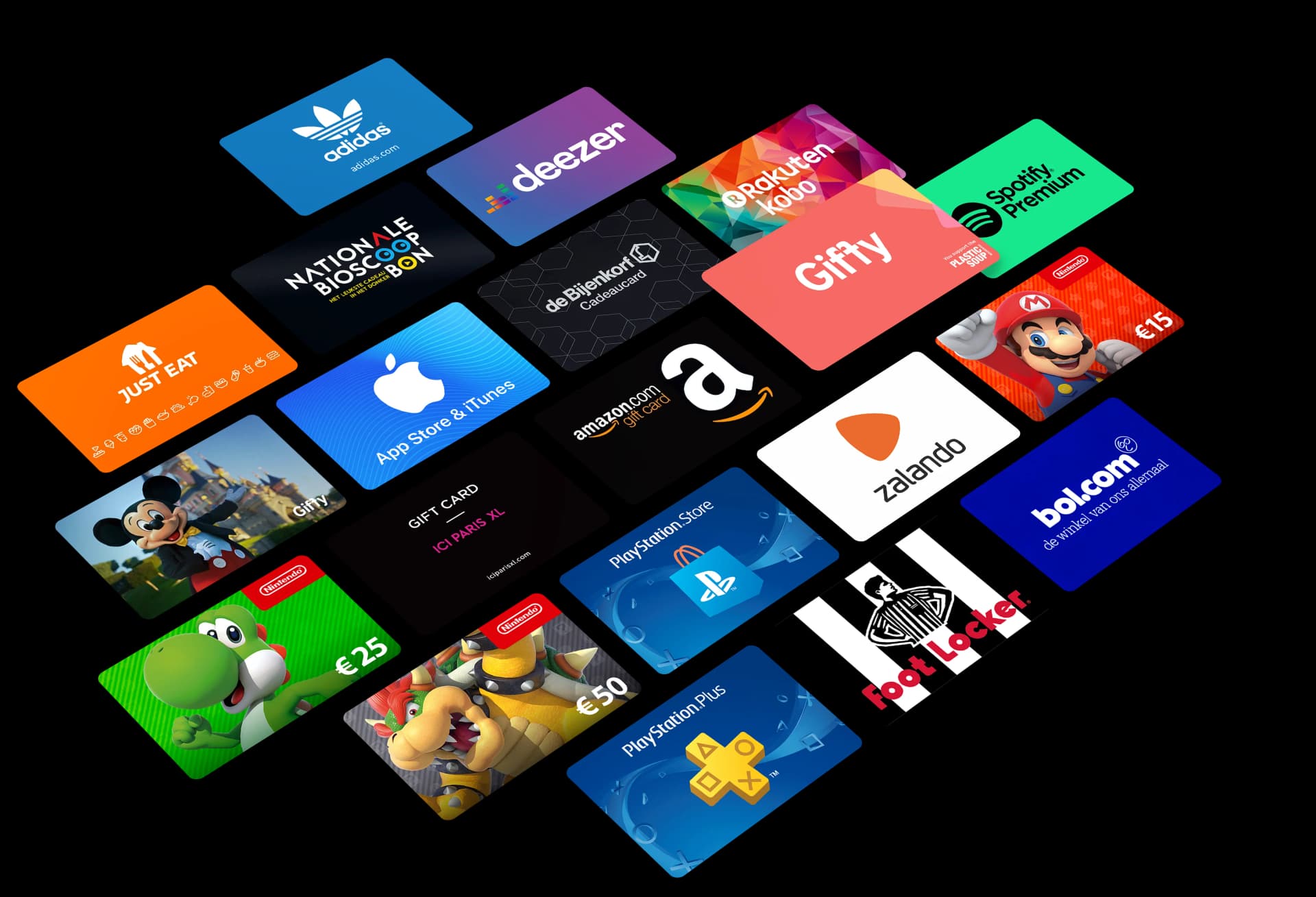 Gift card hero